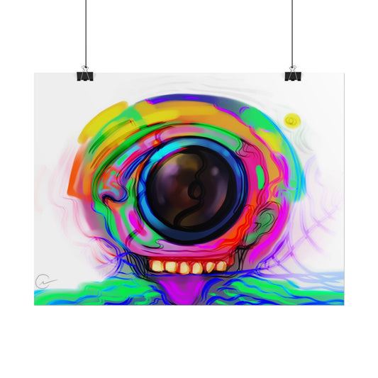 “1” - 16” x 12” Matte Poster